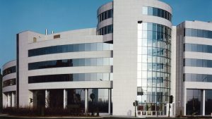 AXA, un bâtiment en une seule pièce