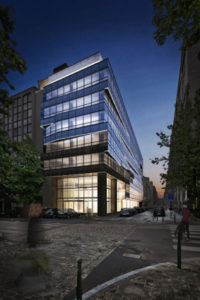 Rendering Kantoorgebouw Befimmo Guimard 9, Brussel