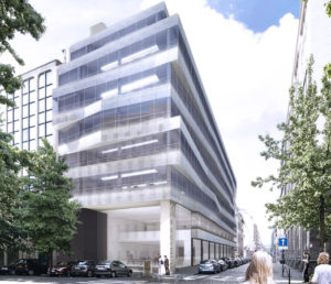 Renovatie kantoorgebouw Guimardstraat 9 Brussel, kantoorgebouw SVR-ARCHITECTS