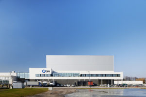Nieuwbouw robotgestuurd magazijn en designstudio Bru Textiles, industriegebouw SVR-ARCHITECTS