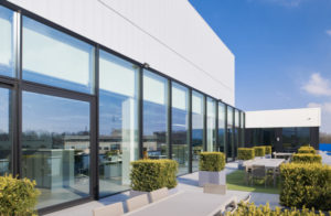 Nieuwbouw robotgestuurd magazijn en designstudio Bru Textiles, industriegebouw SVR-ARCHITECTS