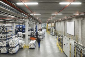 BRU Textiles, Entrepôt automatique, studio de design, bureaux, laboratoires Bru Textiles (phase 4)