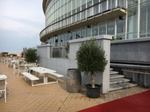 Renovatie sokkel, nieuwbouw trap Westgevel Casino Kursaal Oostende, project ontspanning SVR-ARCHITECTS