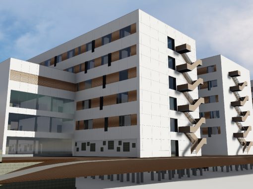UNIVERSITAIR ZIEKENHUIS ANTWERPEN<br><span style='color:#31495a;font-size:12px;'>Gebouw Q</span>