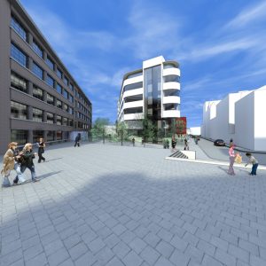 Quartier Zuidpoort - Bureaux, hôtel (phase 3)