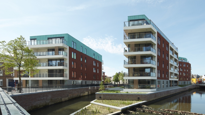 Architecturale zonwering voor DijleDelta project Leuven