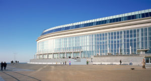 Renovatie sokkel, nieuwbouw trap Westgevel Casino Kursaal Oostende, project ontspanning SVR-ARCHITECTS