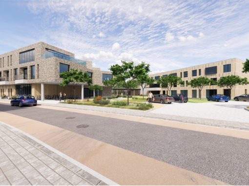 RESIDENTIAL CARE CENTRE HOF TEN DORPE<br><span style='color:#31495a;font-size:12px;'>New construction of residential care centre with indoor garden, multipurpose hall & cafeteria + accommodation for dementia sufferers + day care places</span>