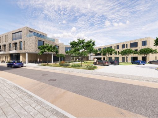 WZC HOF TEN DORPE<br><span style='color:#31495a;font-size:12px;'>Nieuwbouw woonzorgcentrum met binnentuin, polyvalente zaal & cafetaria + verblijf voor dementerenden + dagopvangplaatsen </span>