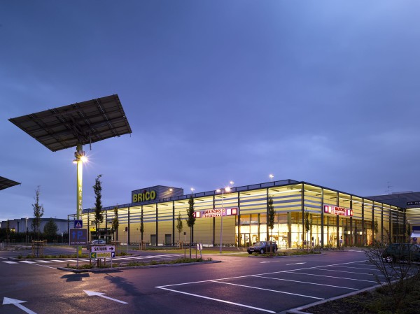 Nieuwbouw Retail park Brico Mediamarkt Wilrijk, Retail project SVR-ARCHITECTS