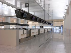 Check-in hal Brussels airport