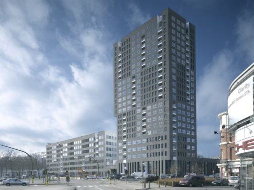 LONDON TOWER<br><span style='color:#31495a;font-size:12px;'>Woontoren, kantoren </span>