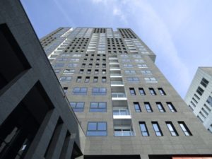 Nieuwbouw residentieel complex London Tower, project huisvesting SVR-ARCHITECTS