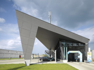 Nieuwbouw supercarwash Lier, industriegebouw SVR-ARCHITECTS