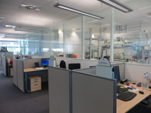 Nieuwbouw, laboratoria Innovatie Centrum Duitsland, laboproject SVR-ARCHITECTS