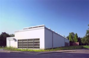 Nieuwbouw drukkerij St.-Luc, Nazareth, industriegebouw SVR-ARCHITECTS