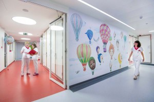 Nieuwbouw Kon. Mathilde Moeder- en Kind Centrum UZA, project gezondheidszorg SVR-ARCHITECTS