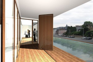 Nieuwbouw residentieel complex Stadswijk Zuidpoort Mechelen, project huisvesting SVR-ARCHITECTS