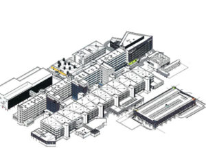 Immeuble de parking - Hopital Universitaire d'Anvers