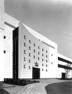 Renovatie, nieuwbouw kantoren en productieafdeling Akzo Nobel, Vilvoorde, kantoorgebouw, industriegebouw SVR-ARCHITECTS